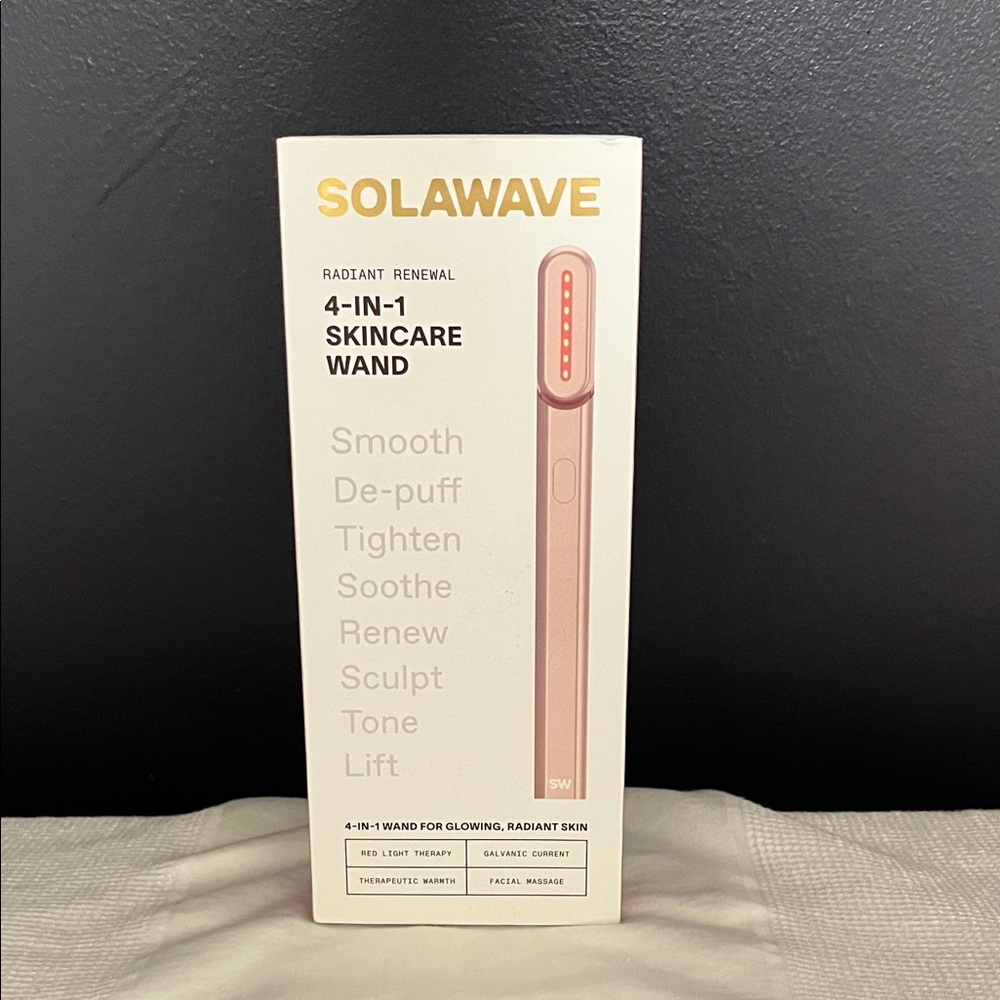 SolaWave 4-in-1 Skincare Wand - Rosegold